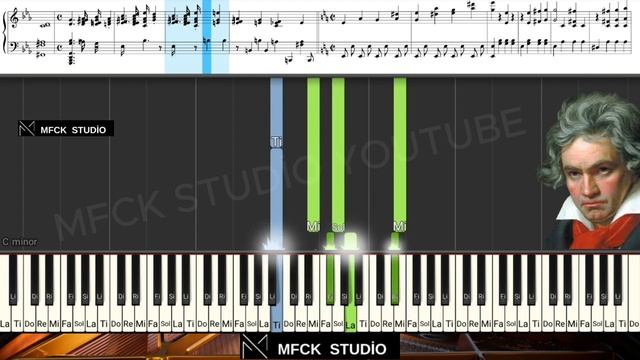 Beethoven's / Pathétique Sonata / I. Grave / Allegro di molto e con brio смотреть онлайн