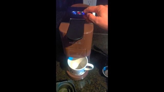 Review KOTLIE Latest Coffee Maker Single Serve,4 in 1 Espresso Coffee Machine for K-Cup/Nespresso O смотреть онлайн