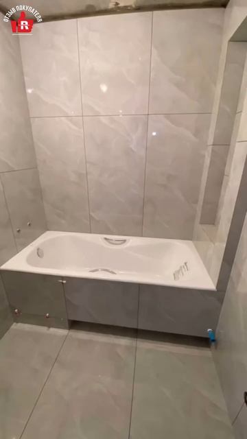 ВАННАЯ ИЗ РУСПАНЕЛЬ #руспанель #ремонтквартир #укладкаплитки