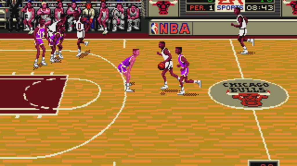 NBA Showdown '94 (Sega Mega Drive) - Полное прохождение (LongPlay) [1080p] [60FPS]