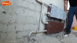 Замена стояков отопления и радиаторов в многоквартирном доме в Курске
