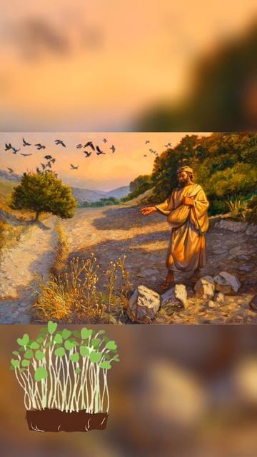 #La Parábola del Sembrador 🌾 #biblia #motivacioncristiana #salud #fe #sembrador#recetas #jesuschris