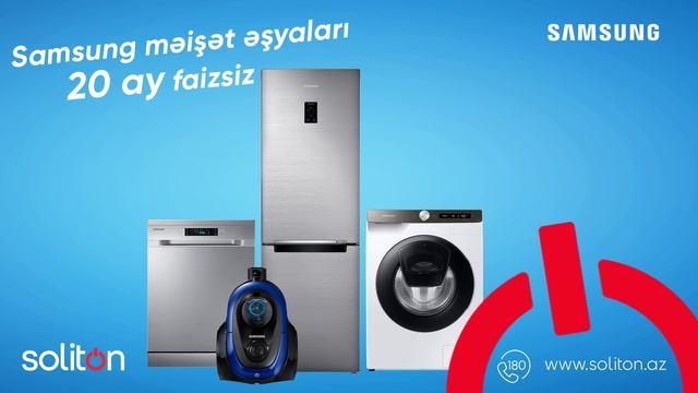 Samsung markalı məişət texnikalarında Faizsiz kampaniya смотреть онлайн