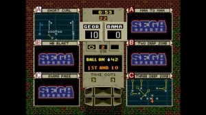 College Football's National Championship (Sega Mega Drive) - Полное прохождение (LongPlay) [1080p]