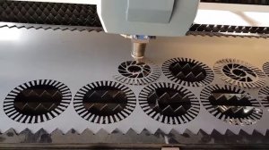 Вырезание лазером пластин статора 0 18 мм