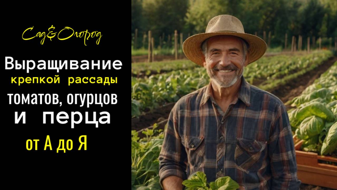 Выращивание крепкой рассады томатов, огурцов и перцев от А до Я смотреть онлайн