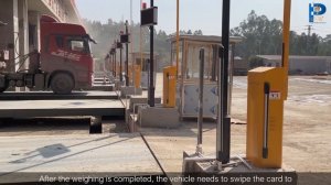 Loading weighbridge with alpr parking Comperhensive solution