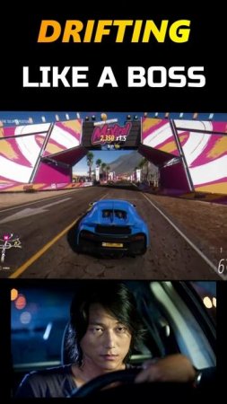 VOLKSWAGEN CHIRON DRIFTING - FORZA HORIZON 5 #shorts