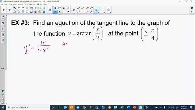 3 5 Inverse Trig Derivatives смотреть онлайн