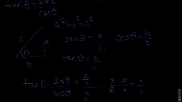 Proving trig identities - sin^2 + cos^2 = 1 and tan =sin/cos смотреть онлайн
