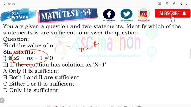 RRC GROUP D MATH TEST 54 | लाखो में एक | RRB GROUP D 16-10-2018(Shift -3)