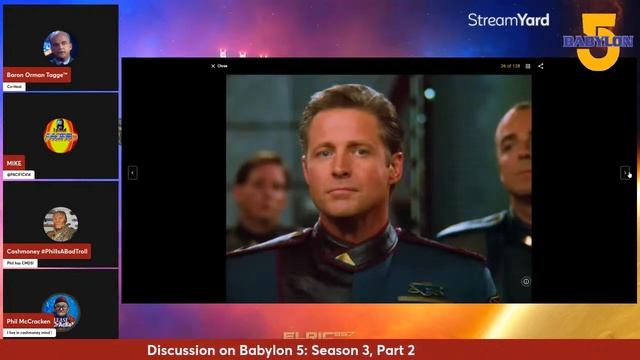 Fandom Legacy Presents: Discussion on Babylon 5 Season 3 Part 2