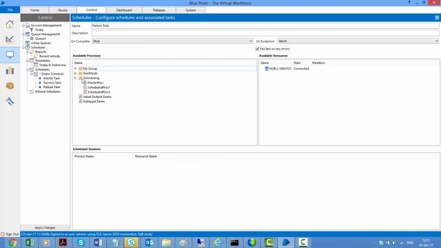 Blue Prism | Foundation Training | Module 14 | Blue Prism Scheduling смотреть онлайн