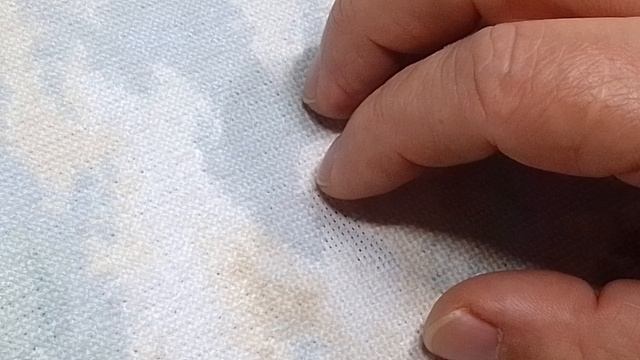 Вышивка крестом. Как удлинить нить, про нятяжку финиша на подложку и колличество работ сразу. смотреть онлайн