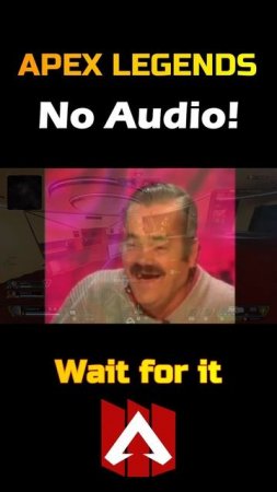 NO AUDIO APEX LEGENDS! 😂 #apexlegends #shorts #apex #apexlegendsclips