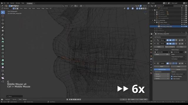Timelapse внутренние части тела . Урок 49 смотреть онлайн