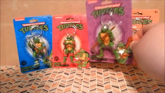 Teenage Mutant Ninja Turtles Keychains at Dollar Tree ~ Toy-Addict