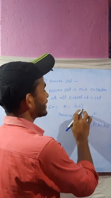 power set #shorts set theory ka dar easy way me khatam@ смотреть онлайн