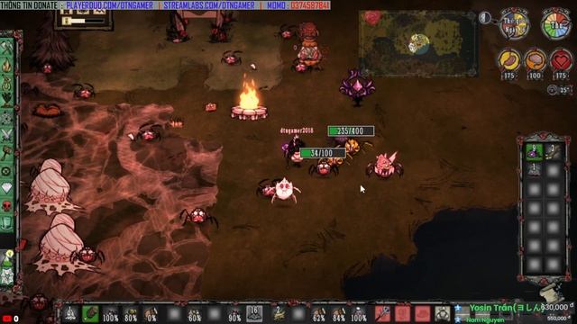 Hướng Dẫn Chơi Webber Đại Ca Lãnh Đạo Nhện | Don't Starve Together смотреть онлайн