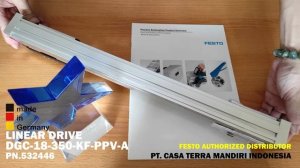 FESTO LINEAR DRIVE DGC-18-350-KF-PPV-A PN.532446