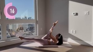 5MIN Lower Ab Burn __ DAY 2 - 1 WEEK PILATES AB PLAN __   verbal cues