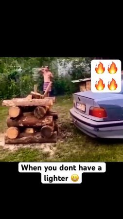 When you dont have a lighter #cars #trendingshorts #funnyvideos