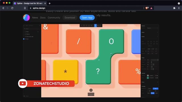 Spline: Aplicación Gratuita para Diseño 3D