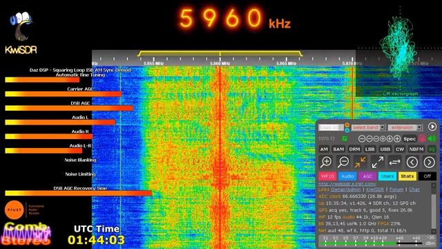 AM Sync Demod - KBC Comb Stereo 5960kHz 0142UTC November 29th 2020 смотреть онлайн