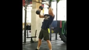 Рывок гантели