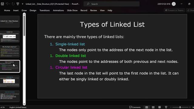 Data Structure & Algorithm | Topic | Singly Linked List | C++ Code | Helpfull video and good explai