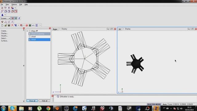 [GTA-SA]Como Pintar A Roda do Elegy no Zmodeler3D(2.2.4 Version) смотреть онлайн