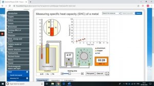 Specific Heat Capacity simulation