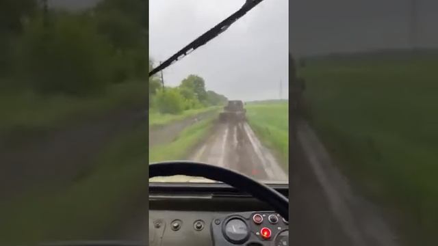 по грязи на новой резине