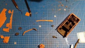 процесс создания ваз 2108 из пластилина/the process of creating a VAZ 2108 from plasticine