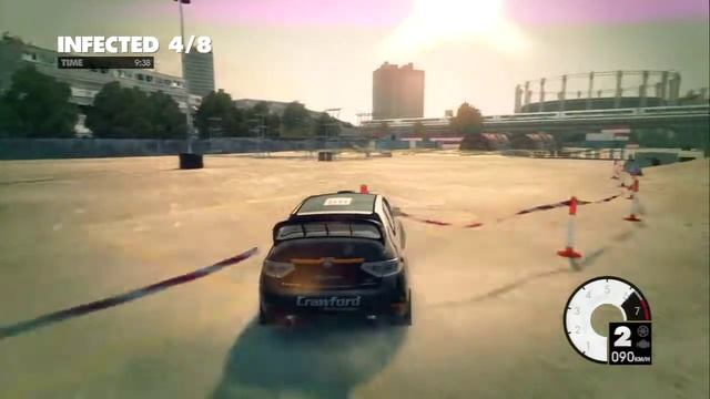 DIRT 3 на PS3  - Тест записи Avermedia Live Gamer Portable
