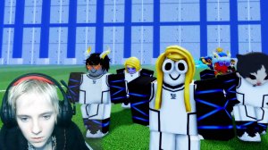 Синий замок Соперники Футбол с Лизой в Roblox