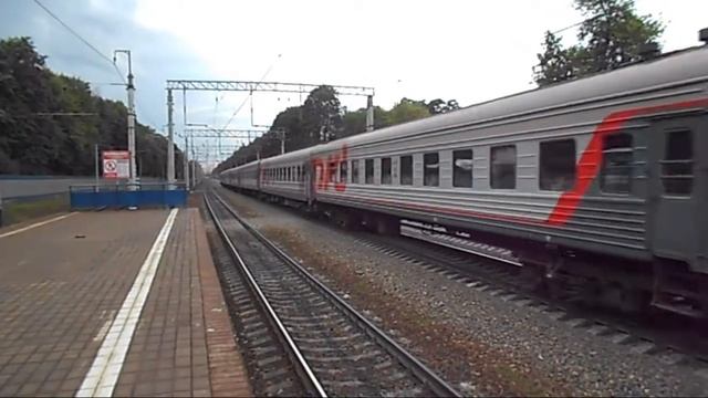 Электровоз ЧС2К-618 с поездом 340 Москва  Чита