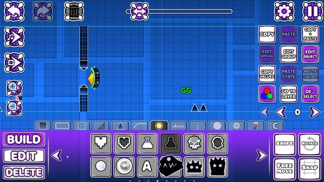 Строим челлендж с T3 [Geometry Dash] смотреть онлайн