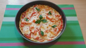 Закуска - пицца из кабачков