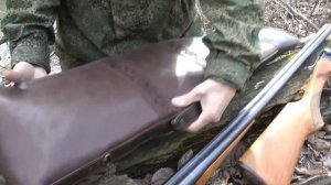Обзор чехла для ружья (ТОЗ, ИЖ) №3 из натуральной кожи
