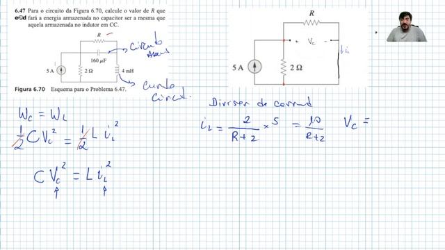 Exercício 6.47  - Energia em Indutores  - Fundamentos de circuitos elétricos