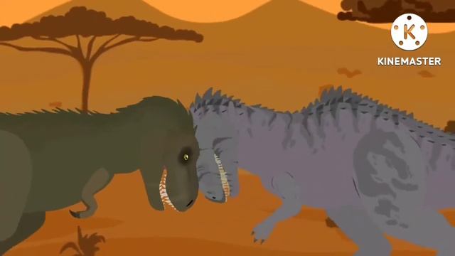 jwd prologue rex vs giga Dc2 animation no sounds at all