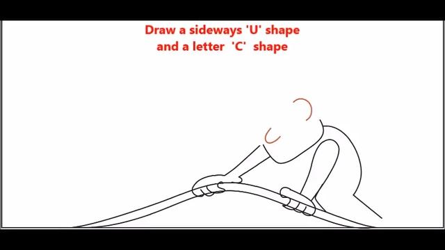 How to Draw Cool Stuff Optical Illusion for Kids Cartoon Character Lifting Up Page Easy