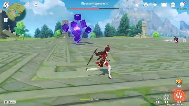 Amber vs Electro Cube but without artifacts and a lvl 1 Raven Bow смотреть онлайн