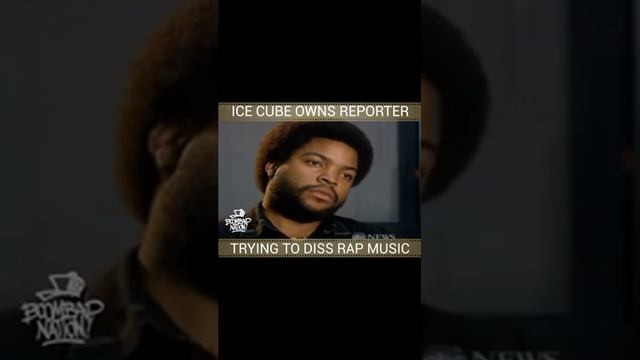 ICE CUBE OWNS ABC REPORTER WHO DISSES RAP MUSIC смотреть онлайн