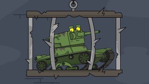 Хаги Ваги против КВ-6 - Мультики про танки