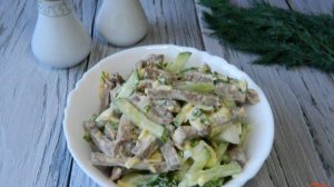 Салат из свиного языка