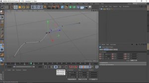 Тег Align to path. CINEMA 4D. Урок 3.