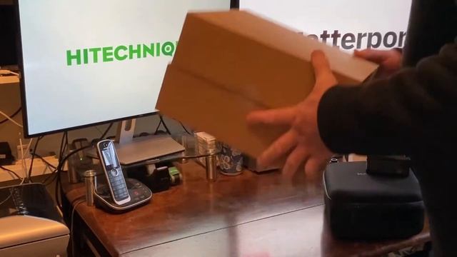 Unboxing Matterport Pro3 LiDAR camera