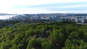 Вороний камень | Дольмен | Мурманск | Режим Дрони - Dronie